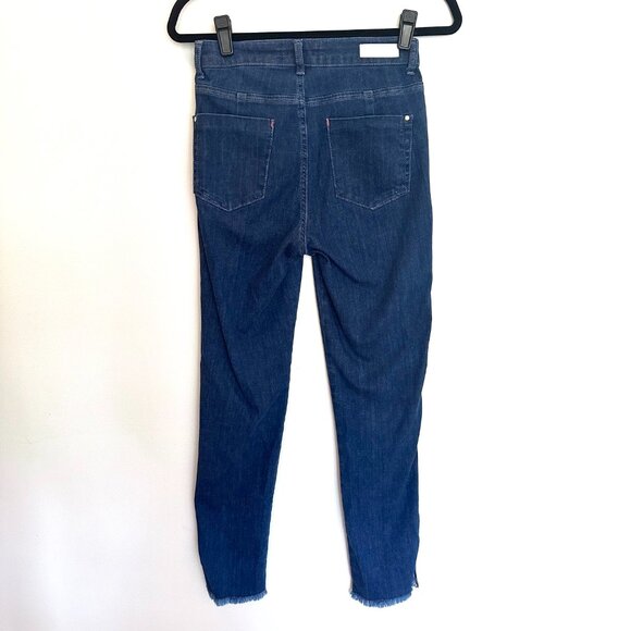 Sarah Lawrence Denim Jeans high rise 7/8 skinny, size 28 - Picture 5 of 12